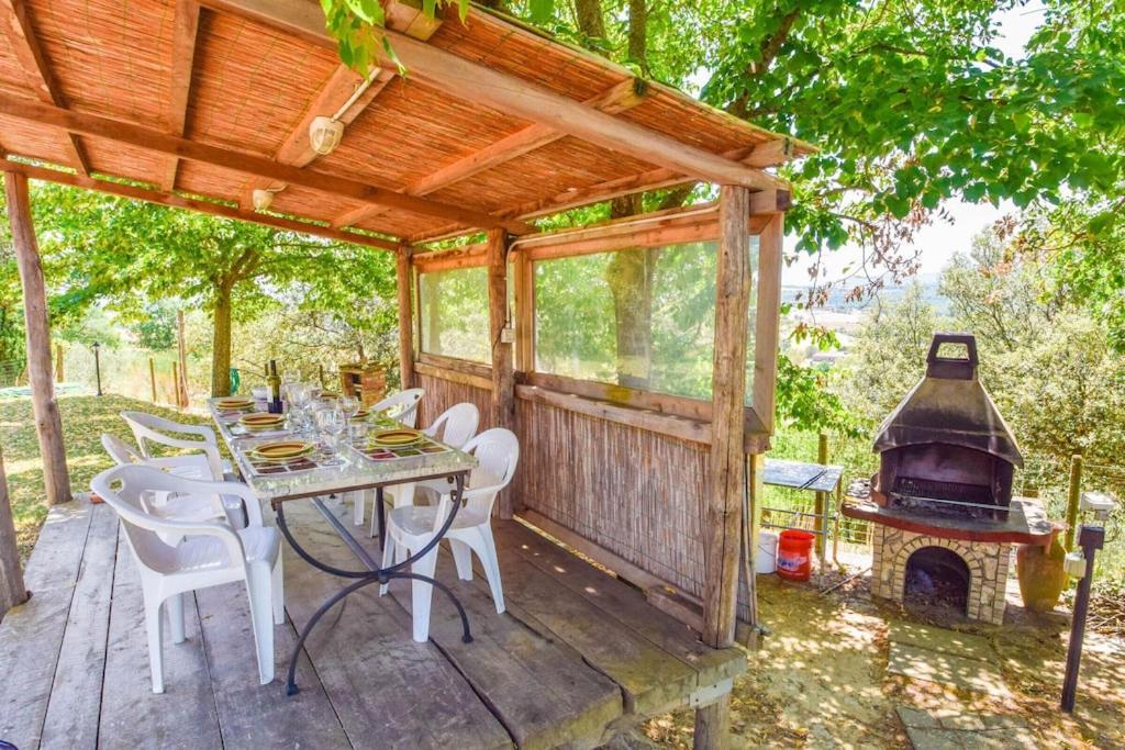 קיאנצ'נו טרמה Agriturismo Podere Biancospino Piscina Privata מראה חיצוני תמונה