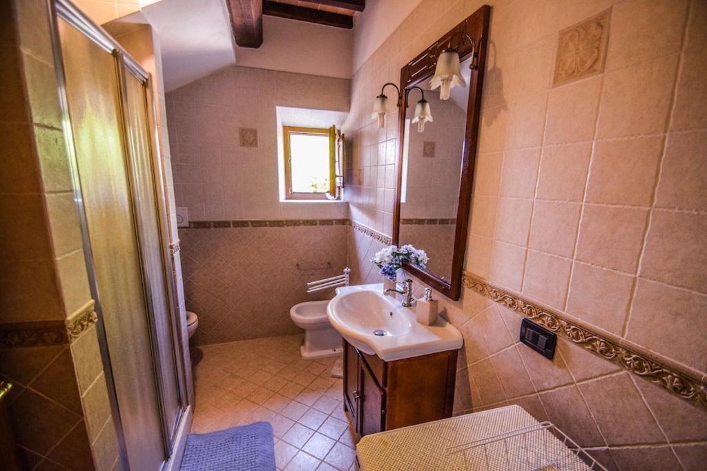 קיאנצ'נו טרמה Agriturismo Podere Biancospino Piscina Privata מראה חיצוני תמונה