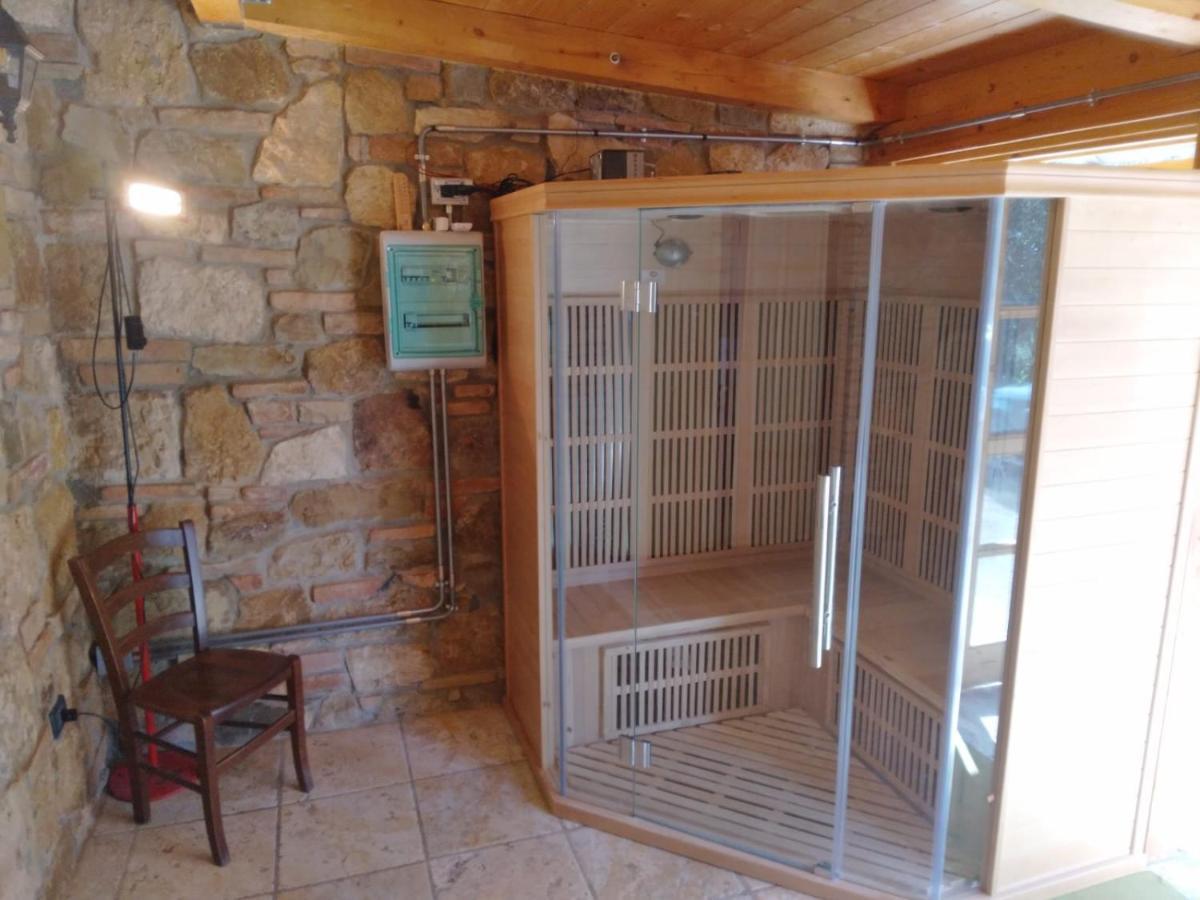 קיאנצ'נו טרמה Agriturismo Podere Biancospino Piscina Privata מראה חיצוני תמונה